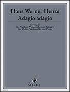 Cover for Adagio Adagio : Schott by Hal Leonard