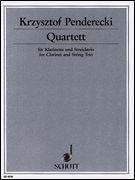 Cover for Quartet : Schott by Hal Leonard