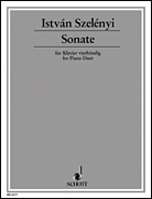 Cover for Sonata Piano 4 Hands : Schott by Hal Leonard
