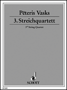 Product Cover for String Quartet No. 3 Score and Parts Schott  by Hal Leonard