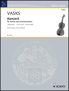 Cover for Violin Concerto “Distant Light” : Schott by Hal Leonard