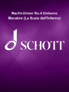 Nacht-Urnen No.4 Unisono Macabre (La Scala dell'Inferno) Fantasy Piece, Op. 32 for Right Hand