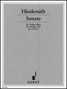 Cover for Violin Sonata Op. 11/6 : Schott by Hal Leonard