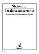 Product Cover for Parabolo Concertante Piano Reduction with Solo Part Schott  by Hal Leonard