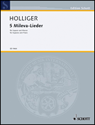 Cover for Mileva-Lieder : Schott by Hal Leonard