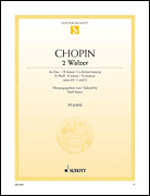 Cover for 2 Waltzes in A-flat Major and C-minor, Op. 69, Nos. 1-2 : Schott by Hal Leonard