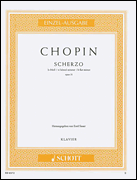 Product Cover for Scherzo in B-flat Minor, Op. 31  Schott  by Hal Leonard
