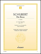 Cover for Die Biene, Op. 13, No. 9 : Schott by Hal Leonard