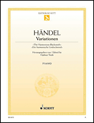 Product Cover for Grobschmied Variationen From “Suite de Pièces pour le Clavecin” Schott  by Hal Leonard