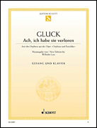 Cover for Ach, ich habe sie verloren : Schott by Hal Leonard