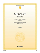 Product Cover for Sonata in A Major, KV 331  Schott  by Hal Leonard