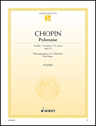 Product Cover for Polonaise in A-flat Major, Op. 53, “Octaves”  Schott  by Hal Leonard