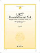Cover for Hungarian Rhapsody No. 2 in C-sharp Minor, Easy Version : Schott by Hal Leonard