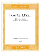 Cover for Liebestraum No. 3 in A-flat Major : Schott by Hal Leonard