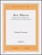 Cover for Ave Maria Harmonium (organ) : Schott by Hal Leonard