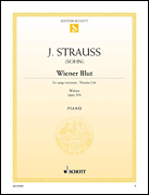 Product Cover for Vienna Blood Waltz, Op. 354 (Wiener Blut) Schott  by Hal Leonard