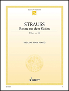 Cover for Roses from the South Waltz, Op. 388 : Schott by Hal Leonard