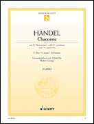 Product Cover for Chaconne in G Major with 21 Variations  Schott  by Hal Leonard