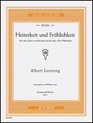 Cover for Heiterkeit and Fröhlichkeit from <i>Der Wildschütz</i> : Schott by Hal Leonard
