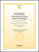Cover for Lass Mich Mit Tranen High : Schott by Hal Leonard
