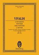 Cover for Violin Concerto Op. 8, No. 4 &ldquo;Winter&rdquo; : Schott by Hal Leonard