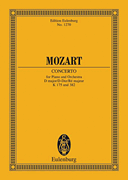 Product Cover for Concerto No. 5 in D Major with Rondo in D Major, K. 175/KV. 382  Schott  by Hal Leonard