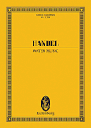 Cover for Water Music : Schott by Hal Leonard