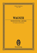 Product Cover for Wesendonk Songs for Soprano and Orchestra Schott  by Hal Leonard