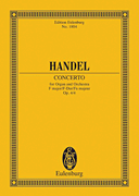 Cover for Concerto No. 4 in F Major, Op. 4/4 : Schott by Hal Leonard