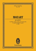 Cover for Quartet in A Major, K. 298 : Schott by Hal Leonard