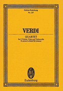 Cover for String Quartet in E minor : Schott by Hal Leonard