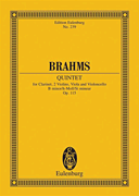 Cover for Quintet in B minor, Op. 115 : Schott by Hal Leonard