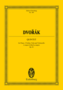 Piano Quintet in A Major, Op. 81 Edition Eulenburg No. 305