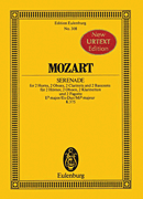 Cover for Serenade No. 11 in E-flat Major, K. 375 : Schott by Hal Leonard