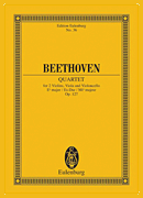 Product Cover for String Quartet in E-flat Major, Op. 127  Schott  by Hal Leonard