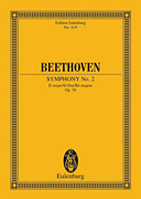 Product Cover for Symphony No. 2 in D Major, Op. 36 Edition Eulenburg No. 419 Schott Softcover by Hal Leonard