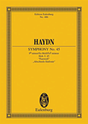 Cover for Symphony No. 45 in F-sharp minor, Hob.I:45 “Farewell” : Schott by Hal Leonard