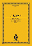 Product Cover for Concerto in C Major, BWV 1064 Study Score Schott  by Hal Leonard