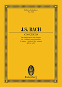 Product Cover for Harpsichord Concerto No. 1 in D Minor, BWV 1052  Schott  by Hal Leonard