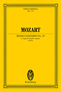 Piano Concerto No. 25 in C Major, K. 503 Edition Eulenburg No. 774