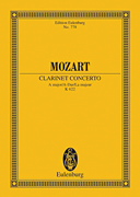 Cover for Clarinet Concerto, K. 622 in A Major : Schott by Hal Leonard
