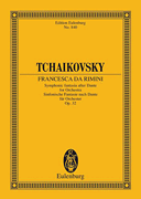 Product Cover for Francesca da Rimini, Op. 32, CW 43 Symphonic Fantasia after Dante Schott  by Hal Leonard