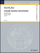 Product Cover for Grande Sonate Concertante, Op. 85 Flute and Piano Schott  by Hal Leonard