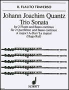 Cover for Trio Sonata in A Major : Schott by Hal Leonard