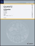 Cover for 6 Duets, Op. 2 – Volume 1 : Schott by Hal Leonard
