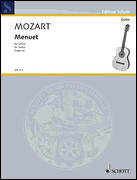 Product Cover for Minuet Guitar Solo Schott  by Hal Leonard