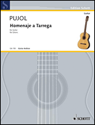 Product Cover for Homenaje a Tarrega Guitar Solo Schott  by Hal Leonard