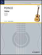 Product Cover for Valse Guitar Solo Schott  by Hal Leonard