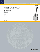 Product Cover for Five Pieces (Guitar Archives) Guitar Solo Schott  by Hal Leonard