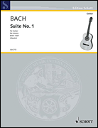 Product Cover for Cello-Suite No. 1, BWV 1007 Guitar Solo Schott  by Hal Leonard